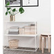 SIMP Two Layers Metal Shelf H80, Matt White SIMP Two Layers Metal Shelf H80, Matt White